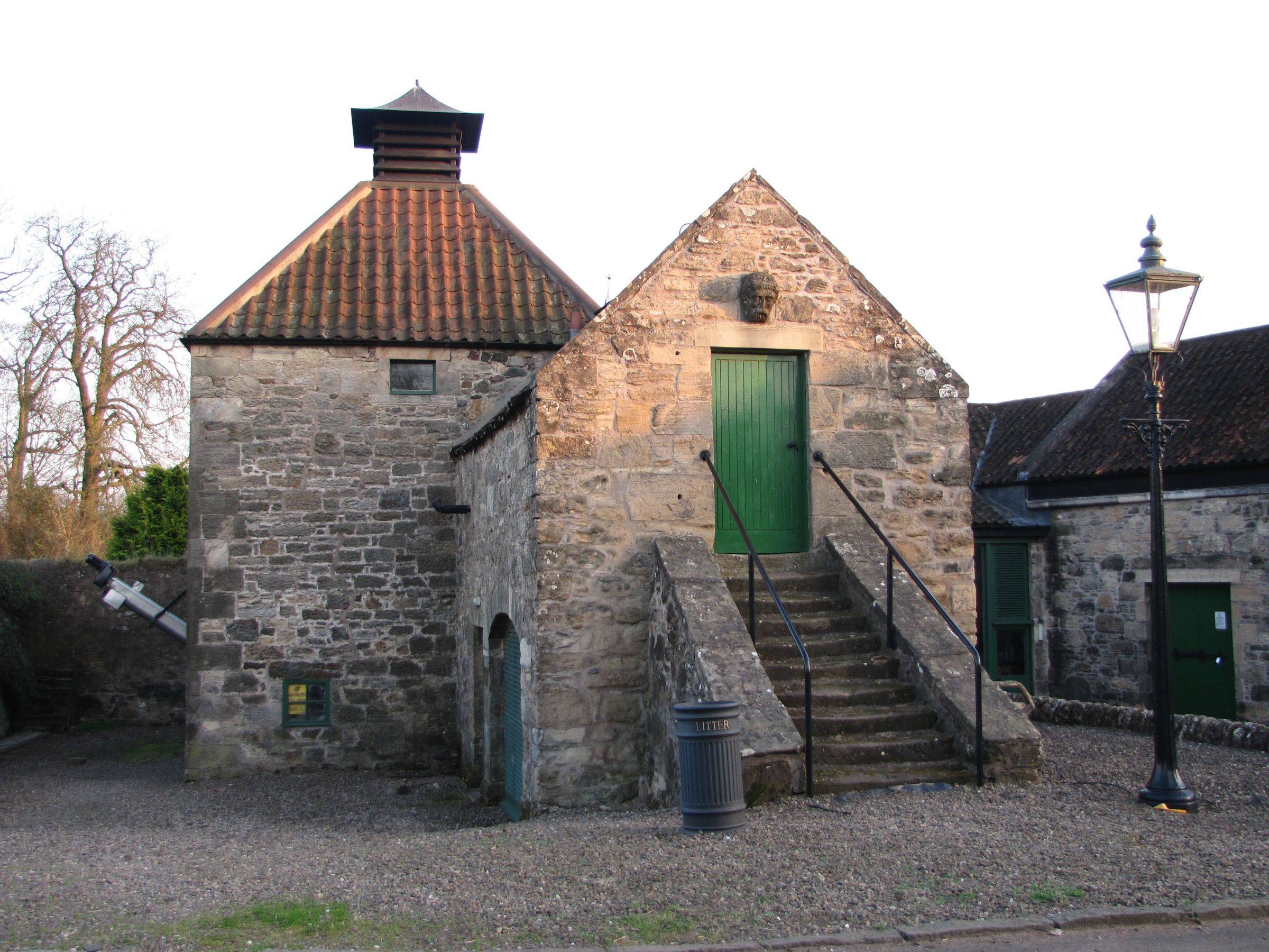 Daftmill Destillerie – Außenansicht