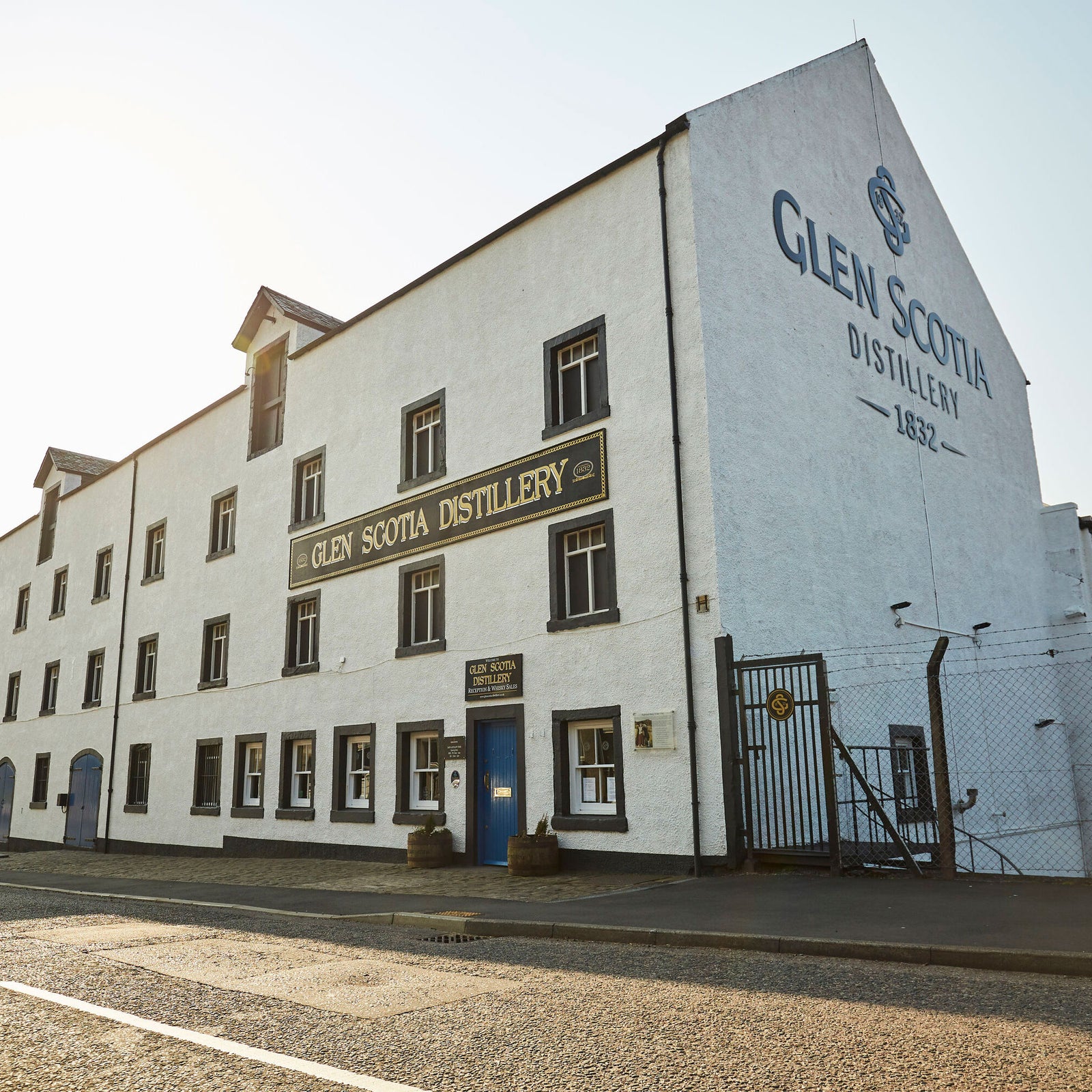 Glen Scotia Destillerie – Außenansicht